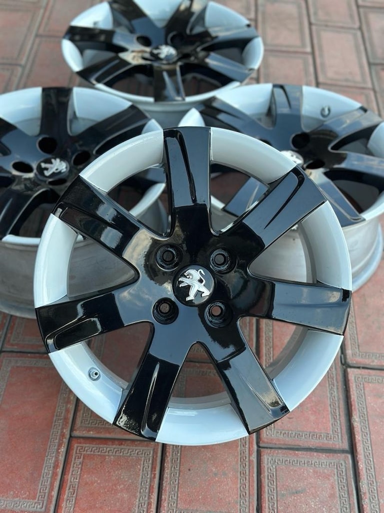 16 inç 4x108 orjinal Pejo jant takımı hatasız - 3