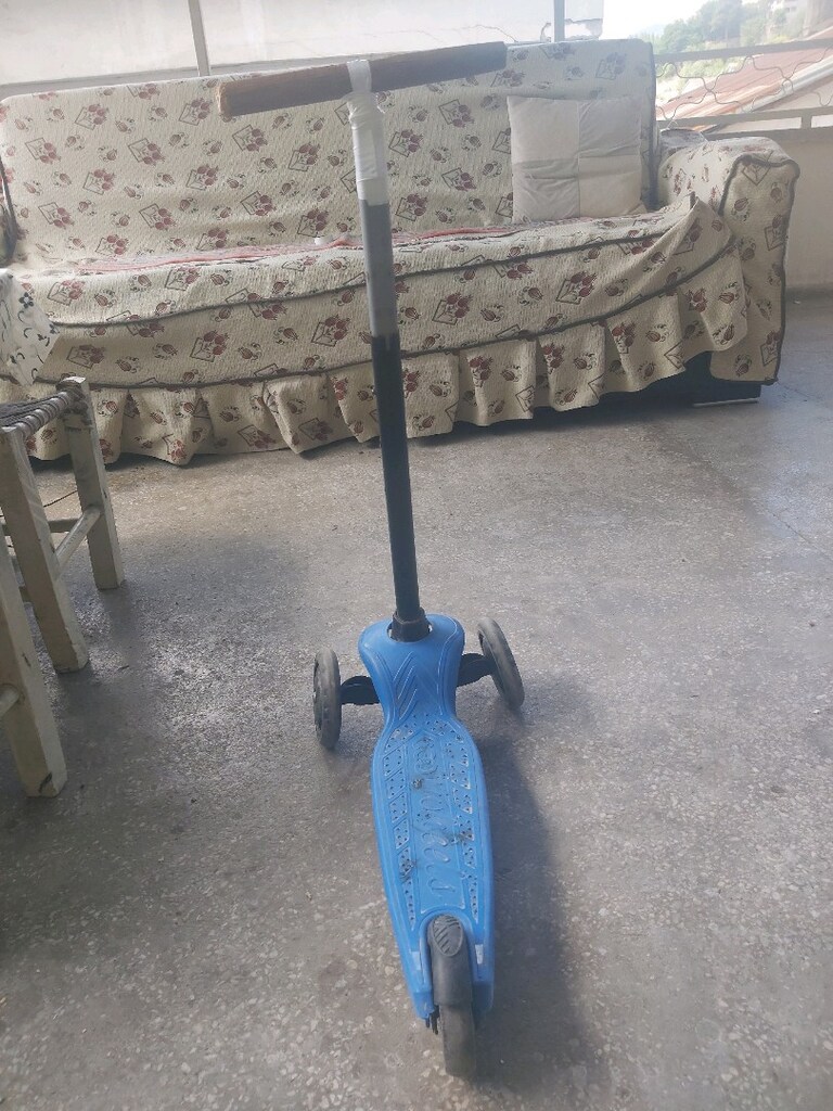 Mavi Çocuk Scooter - 8
