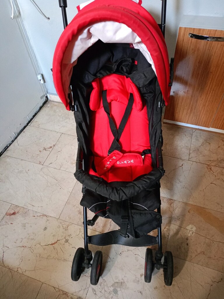 Baston katlanabilir bebek arabası - 4
