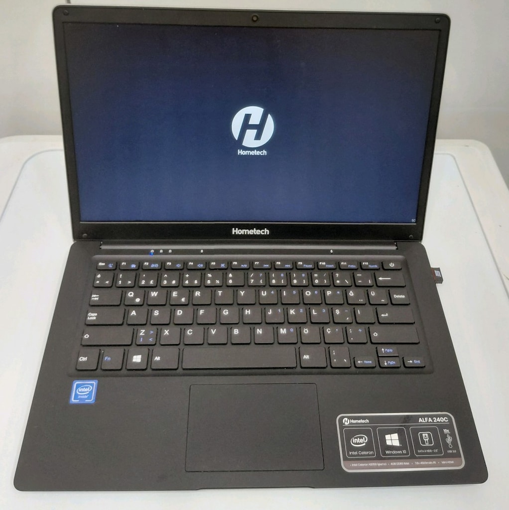 HOMETECH 14 İNÇ HEM SSD HEMDE HDDLİ TERTEMİZ LAPTOP! - 2