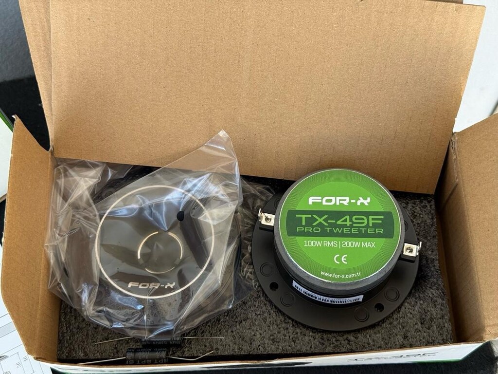 FORX TX 49 F TWEETER TİZ 10 CM SIFIR KAPALI KUTU - 2