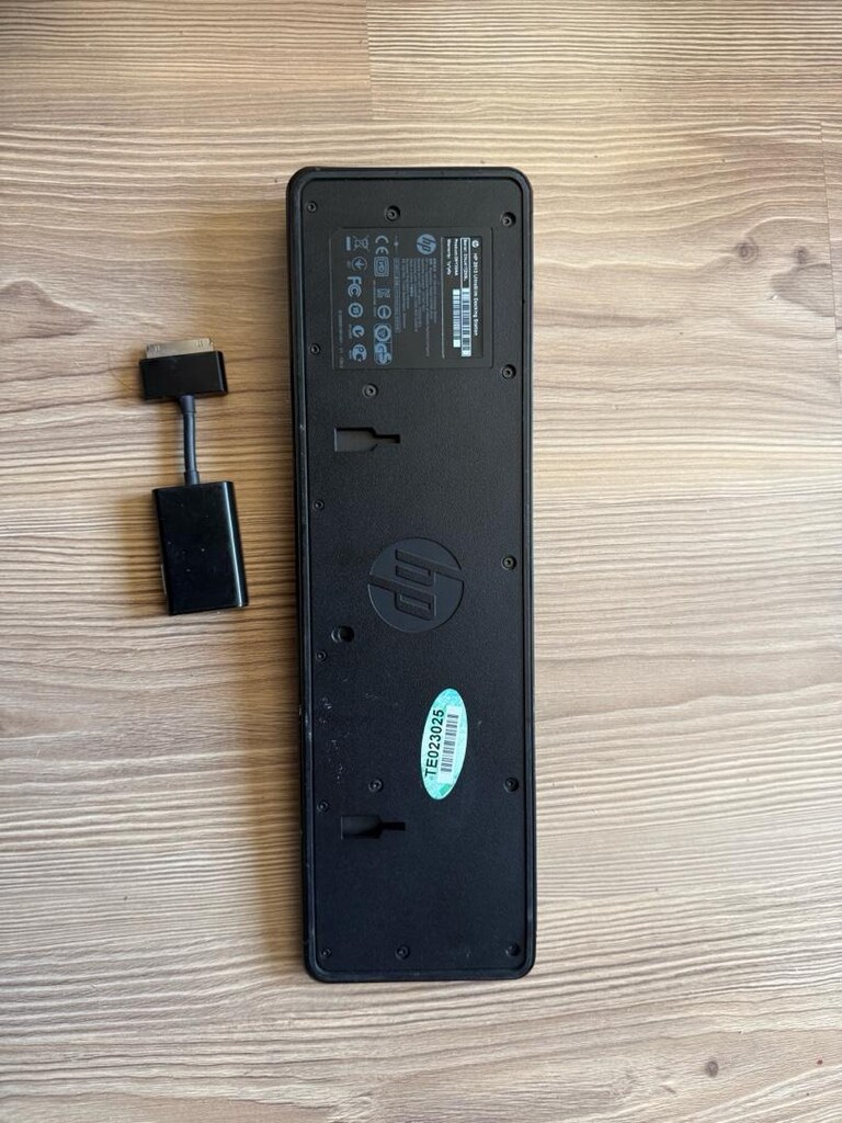 Hp Ultraslim Dock Bağlantı İstasyonu Yerleştirme Ethernet Vga Adaptörü - 7