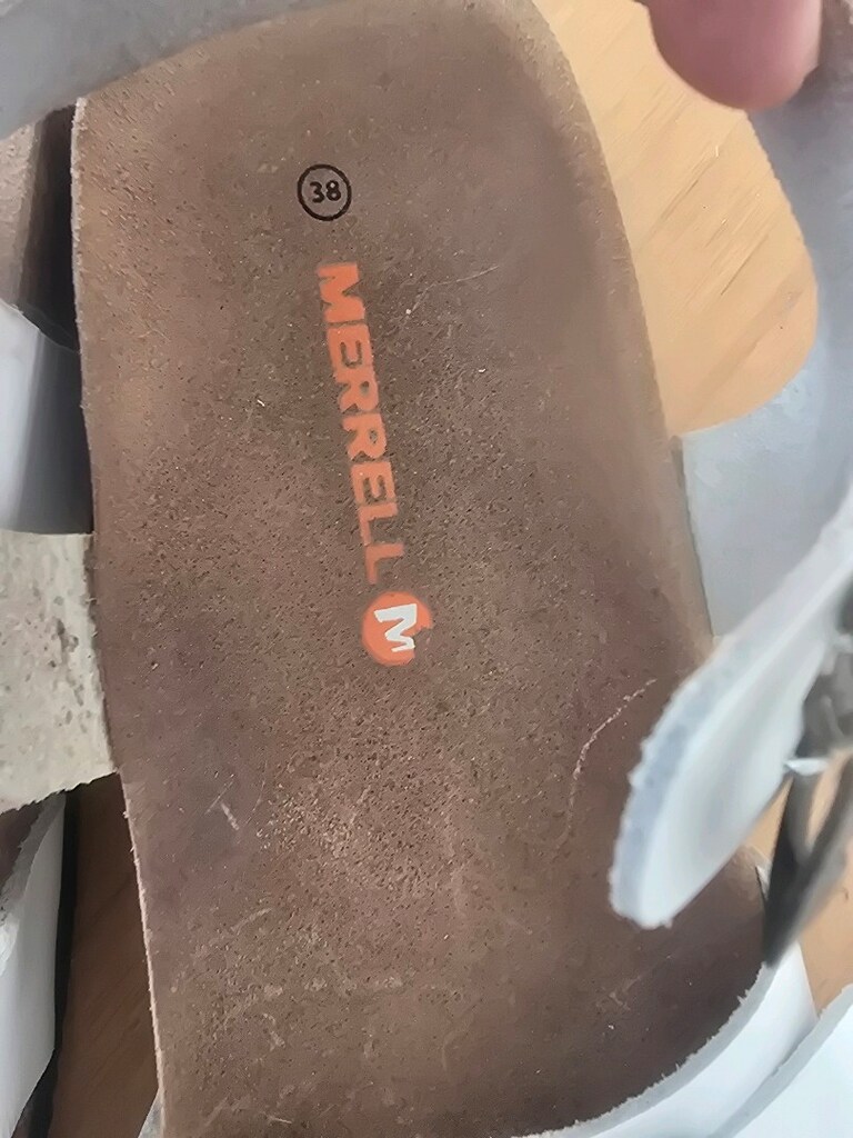 MERRELL 38 NUMARA BAYAN DERİ SANDALET - 3