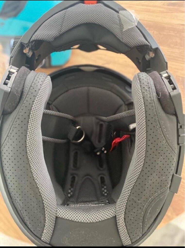 ZEUS ZS-3050 BE7 Motosiklet Kaskı Çene Açılır kask grey/red XL - 5