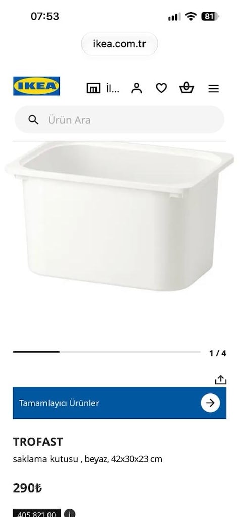 ikea Trofast Düzenleme Saklama Ünitesi - 4