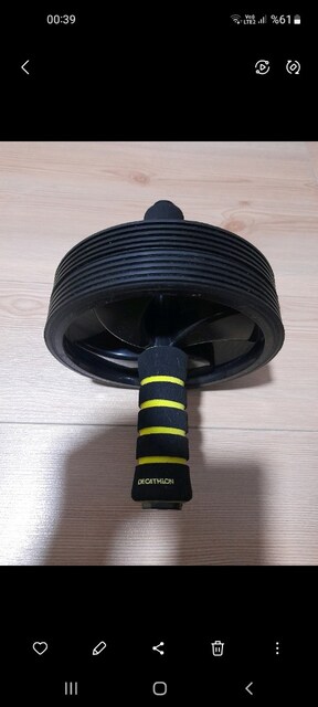 DECATHLON TEKERLEKLI SPOR ALETI