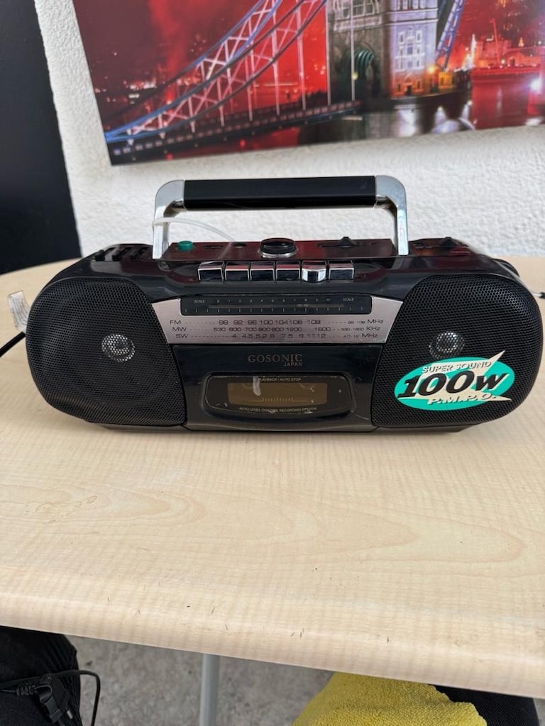 Gosonic GSN-306 Nostaljik Teyp - Depodan Sıfır,