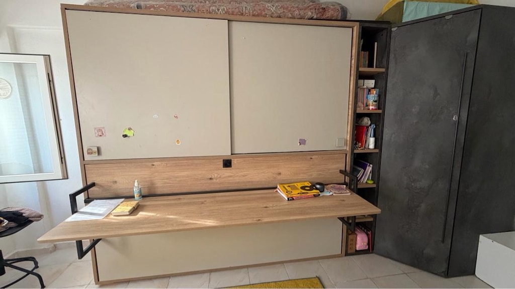 Almila Mobilya Harmony Genç Oadası katlanır yatak / çalışma Masası - 4