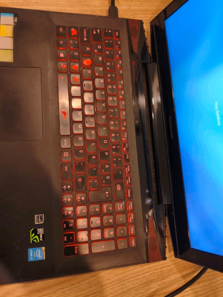 Lenovo y50 GAMİNG RGB 512 SSD 16 ram 4 GB - 8