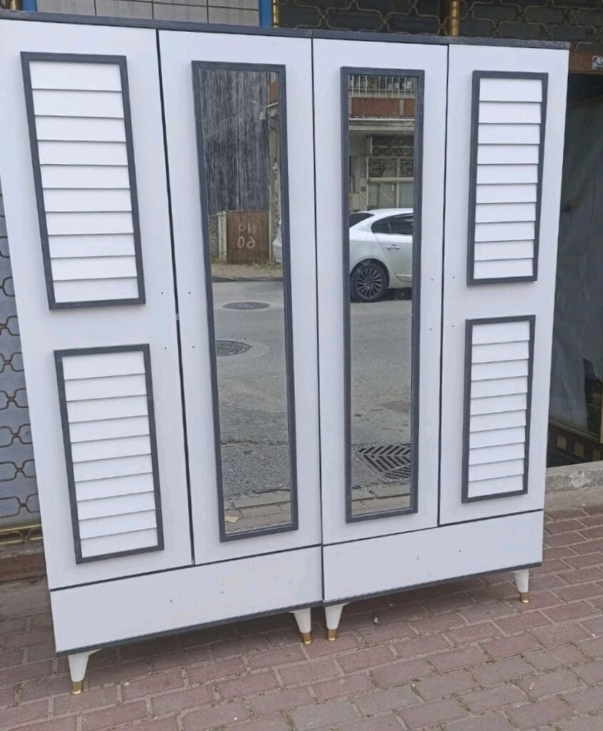 4 Kapılı Panjurlu Gardolap - 2