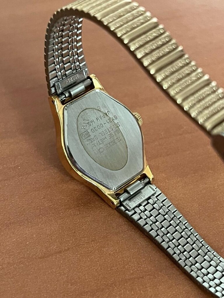 vintage SEİKO altın rengi kaplama kadın saati sıfır - 3