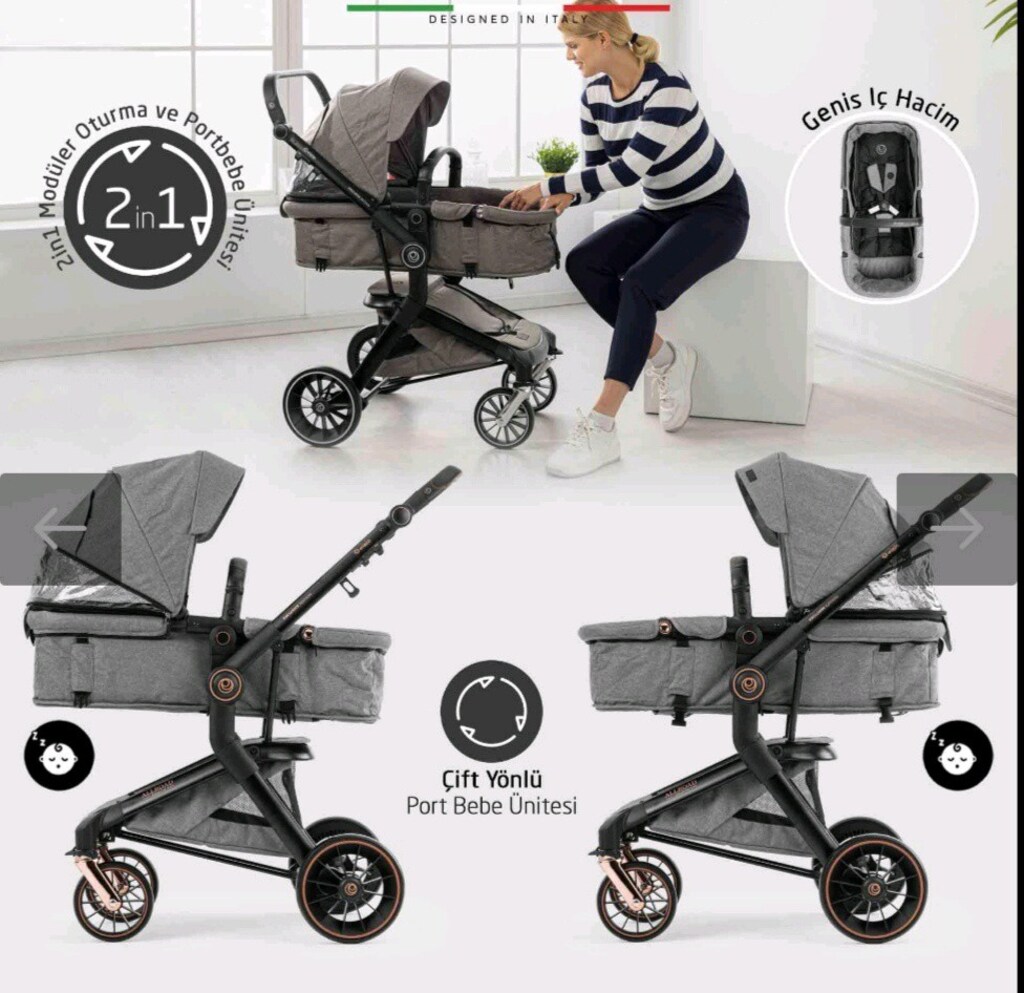 pırıl pırıl bebek arabası - 7