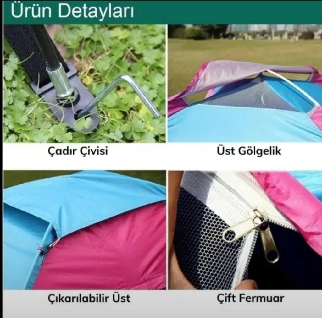 6 Kişilik Deprem ve Kamp Çadır - 2