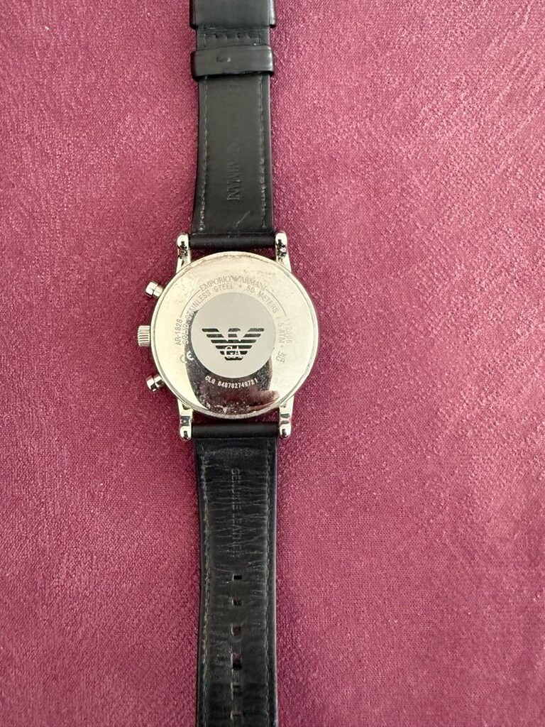 EMPORIO ARMANI SİYAH ERKEK KOL SAATİ - 2