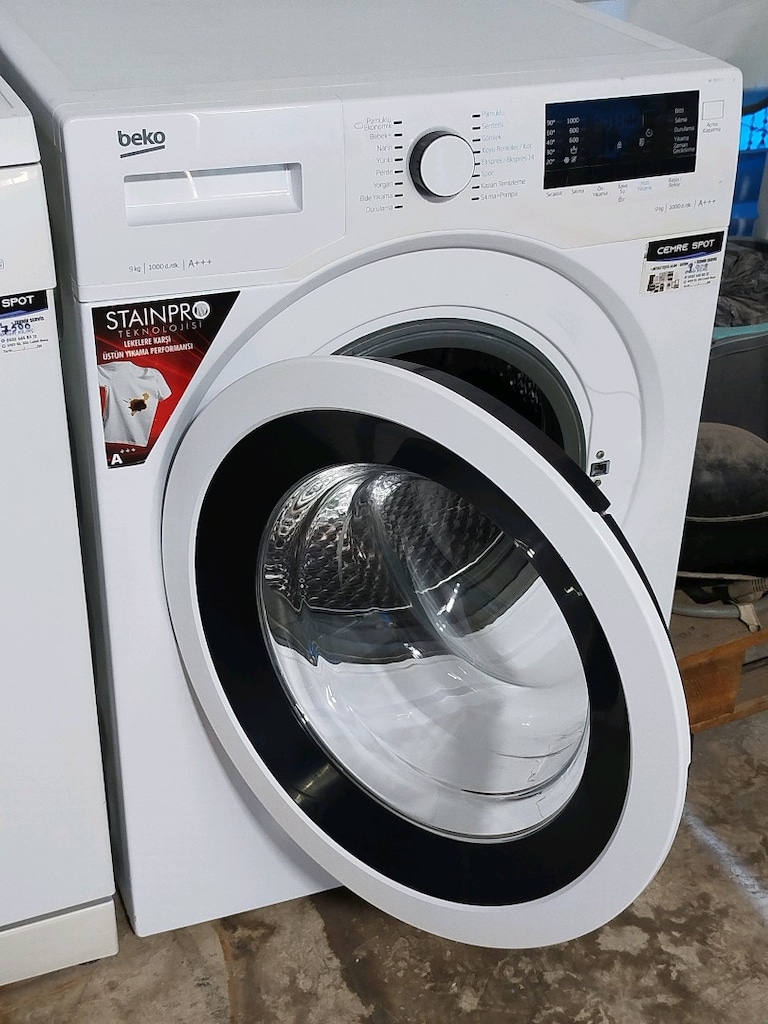 BEKO 9 KG ÇAMAŞIR MAKİNESİ İZMİR İÇİ 3 AY GARANTİMİZ VARDIR - 9