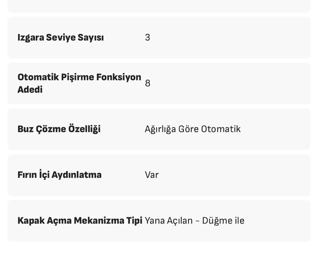 Arçelik ankastre mikro dalga - 9