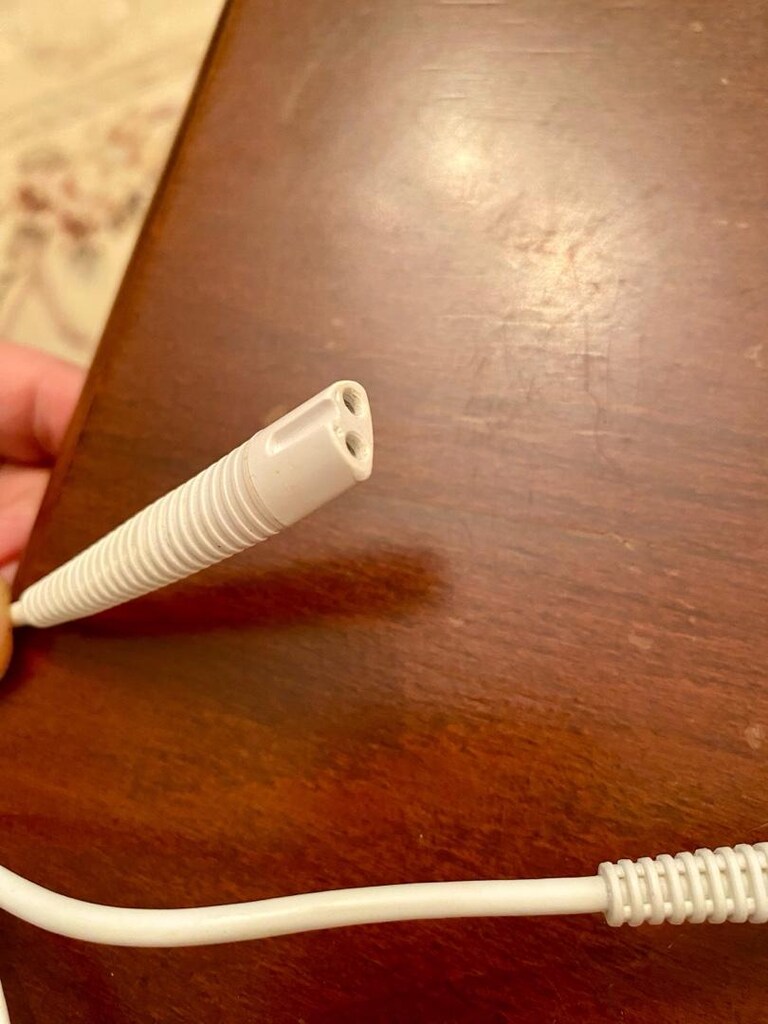12 VOLT 400 mA Braun Beyaz Şarj Aleti - 4
