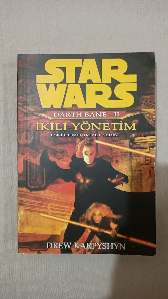STAR WARS DARTH BANE KİTAP SETİ KOLEKSİYONLUK - 5
