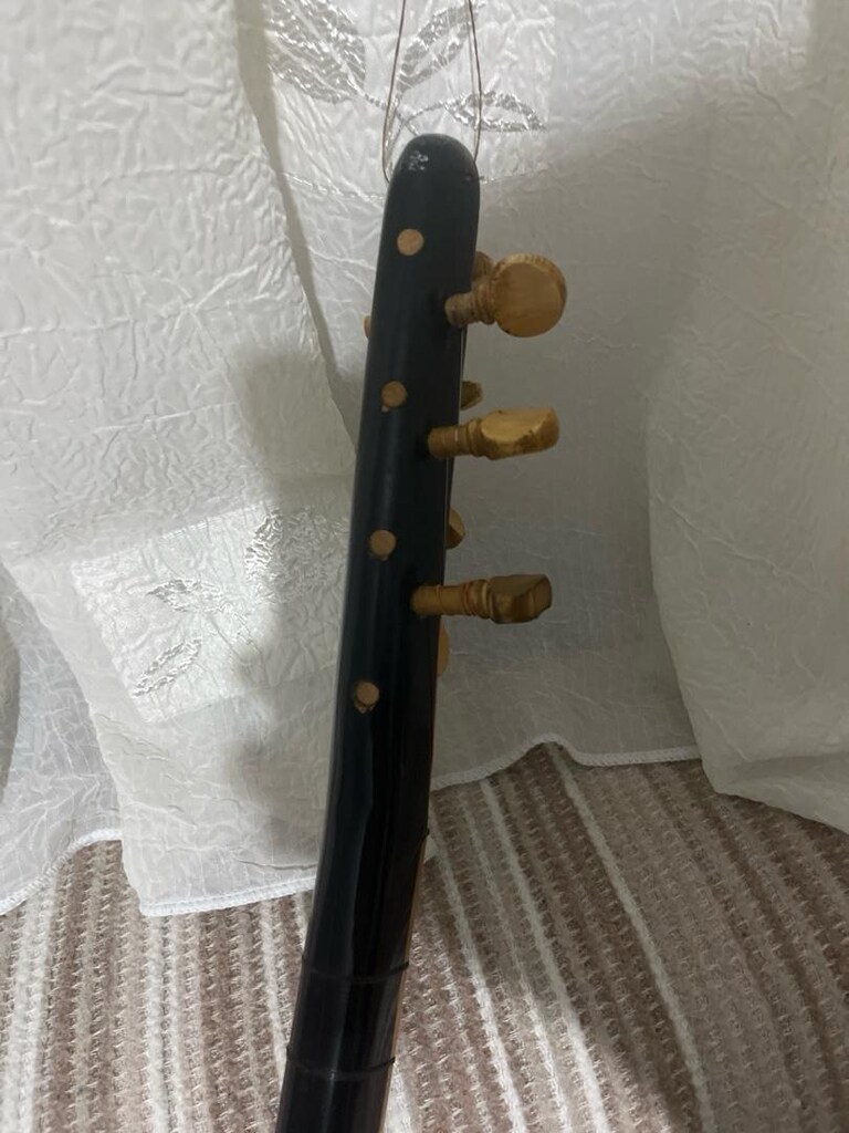 40 YILLIK PROFESYONEL ANTİKA BAĞLAMA UZUN SAP,SAHNE BAĞLAMASI,AKUSTİK - 6