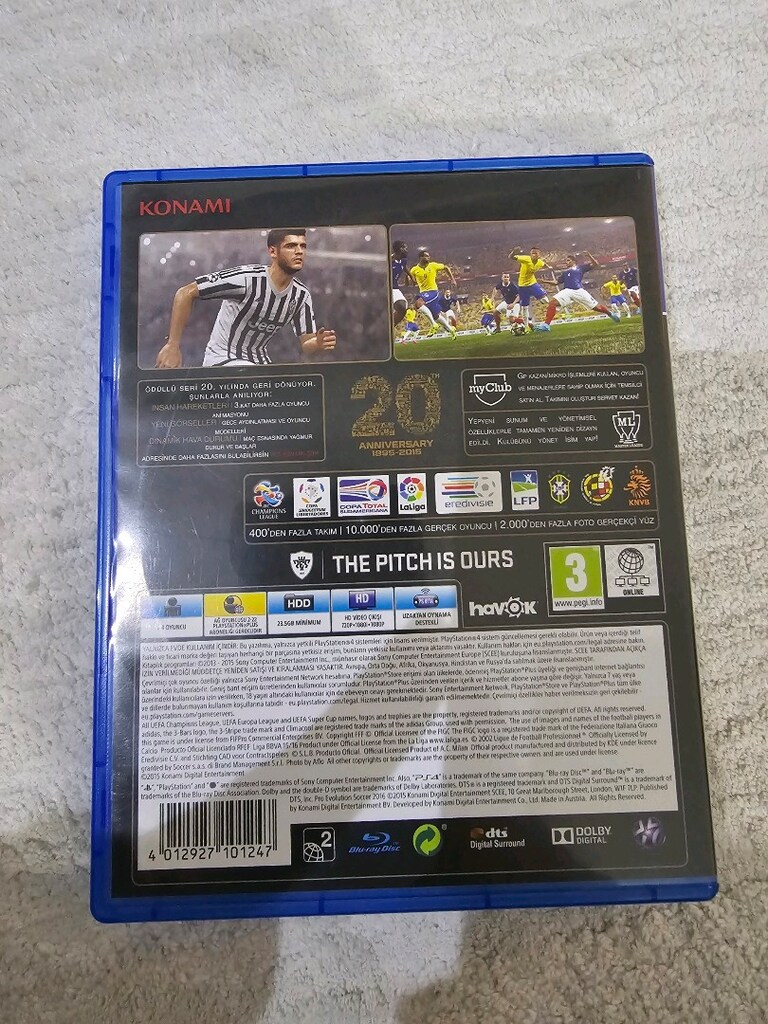 Sony PlayStation 4 Ps4 Ps5 Pes 2016 - 2