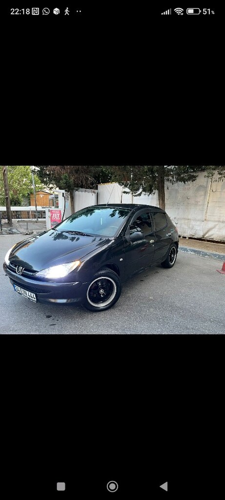 2005 1.4 BENZİN VE LPG Lİ PEUGEOT 206 - 3