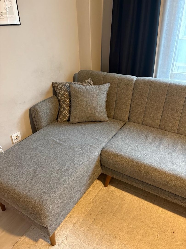 Temiz Gri L Köşe Koltuk - 2