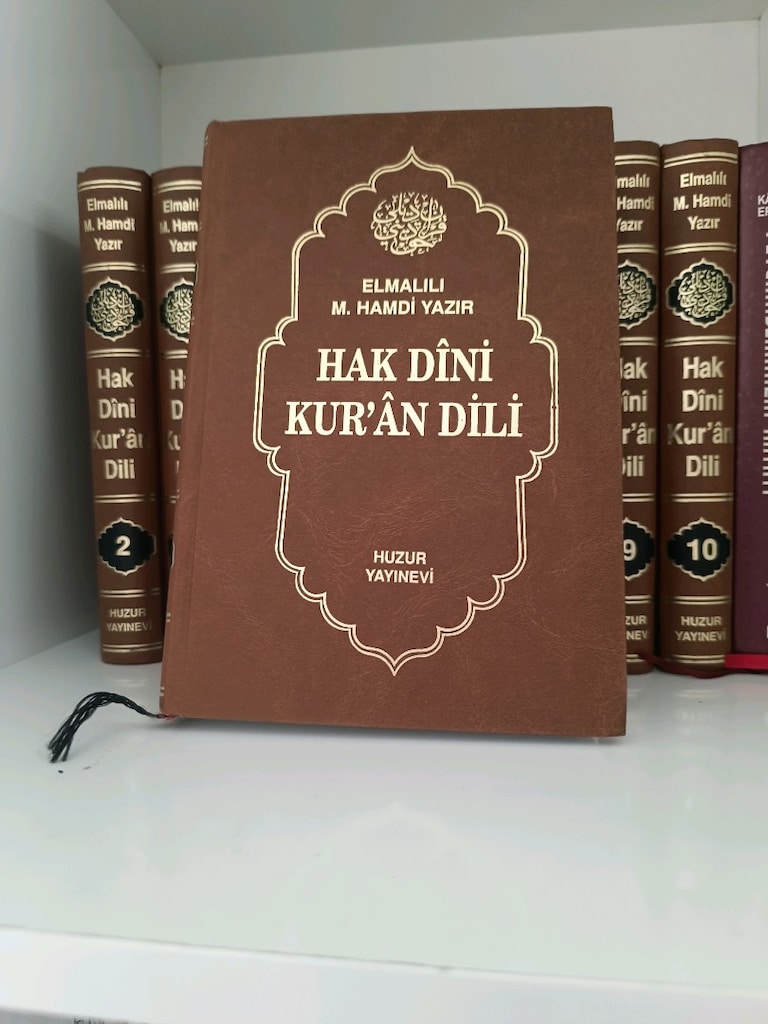 Elmalı Hamdi Yazır kitap - 2