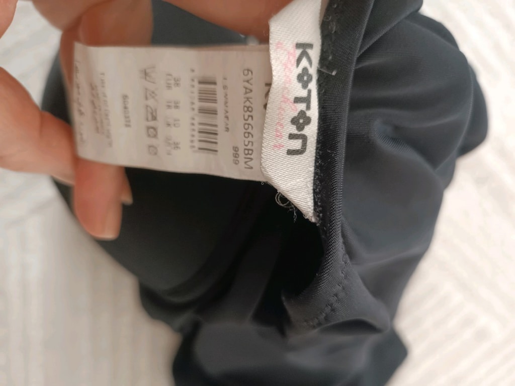 koton siyah mayo — görsel 3/3