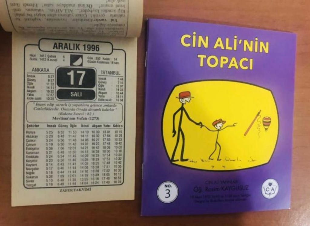 Eski Yıllara Ait Orijinal Hediyelik Takvim Yaprağı - 2
