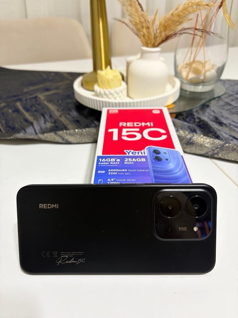 Hatasız Xiomai Redmi 15C 256 Gb Cep Telefonu - 4