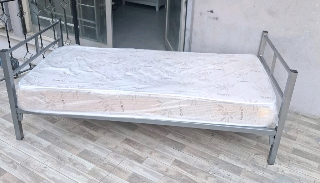 TEK KİŞİLİK KARYOLA YATAKLİ AYNI GÜN ÜCRETSİZ TESLİMAT - 4