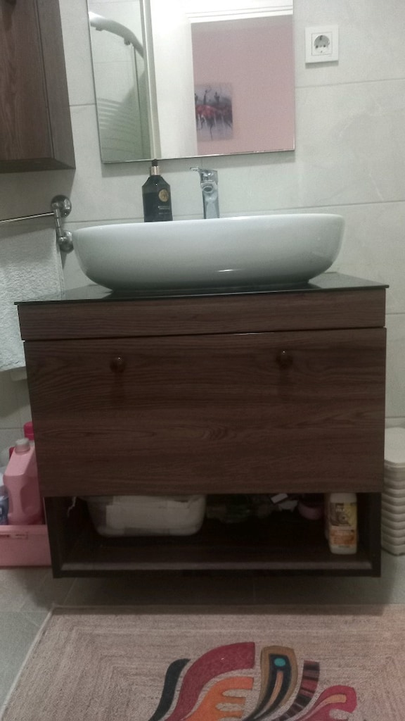 banyo dolabi, lavabo dahil degil - 3