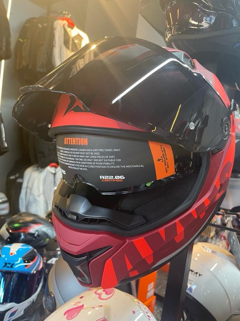 AXXIS GÜNEŞ VİZÖRLÜ FULFACE KASK SIFIR - 5