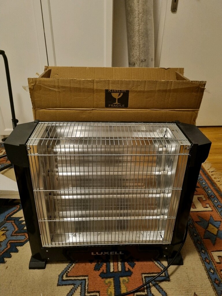 LUXELL LX-2760 Mini Quartz Şömine - 5