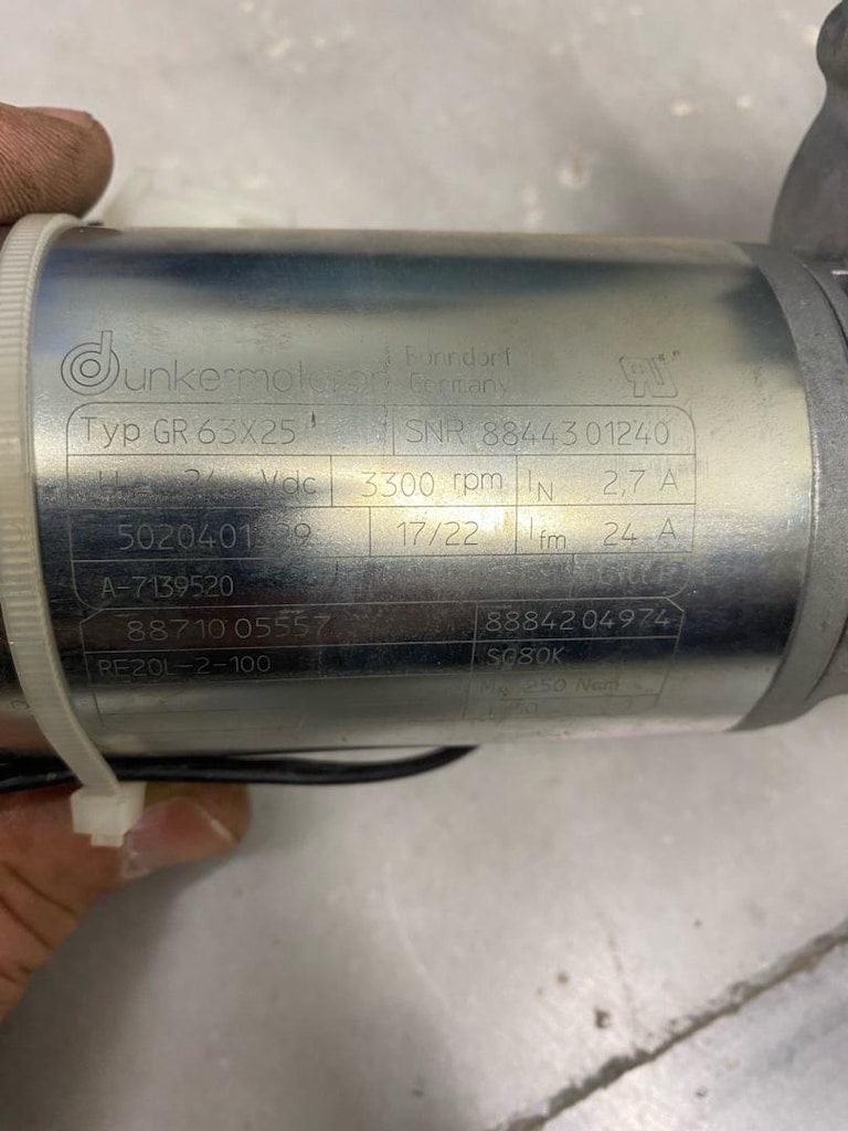 Temiz Dunkermotoren GR 63x25 Fotoselli Kapı Motoru (Komple Set) - 5