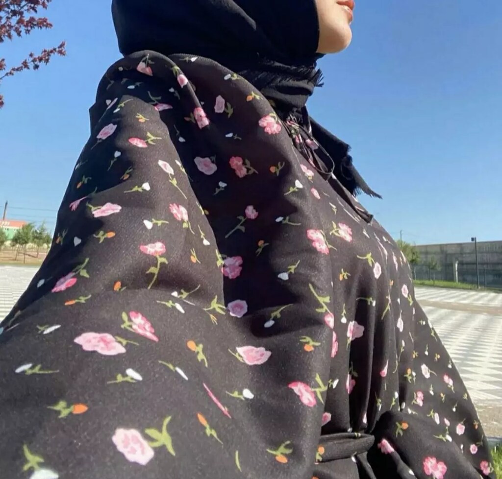 Saten elbise - 4