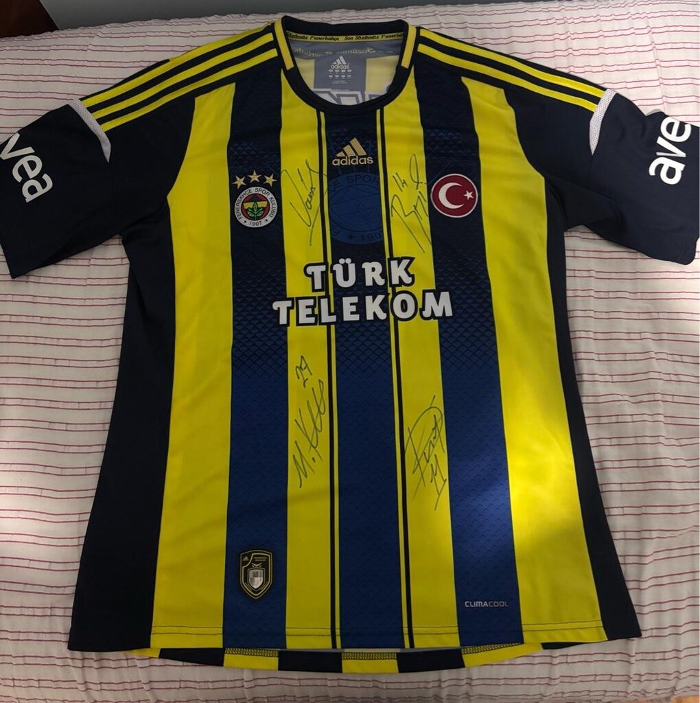 2012/2013 İmzalı Sow Fenerbahçe Forması - 4