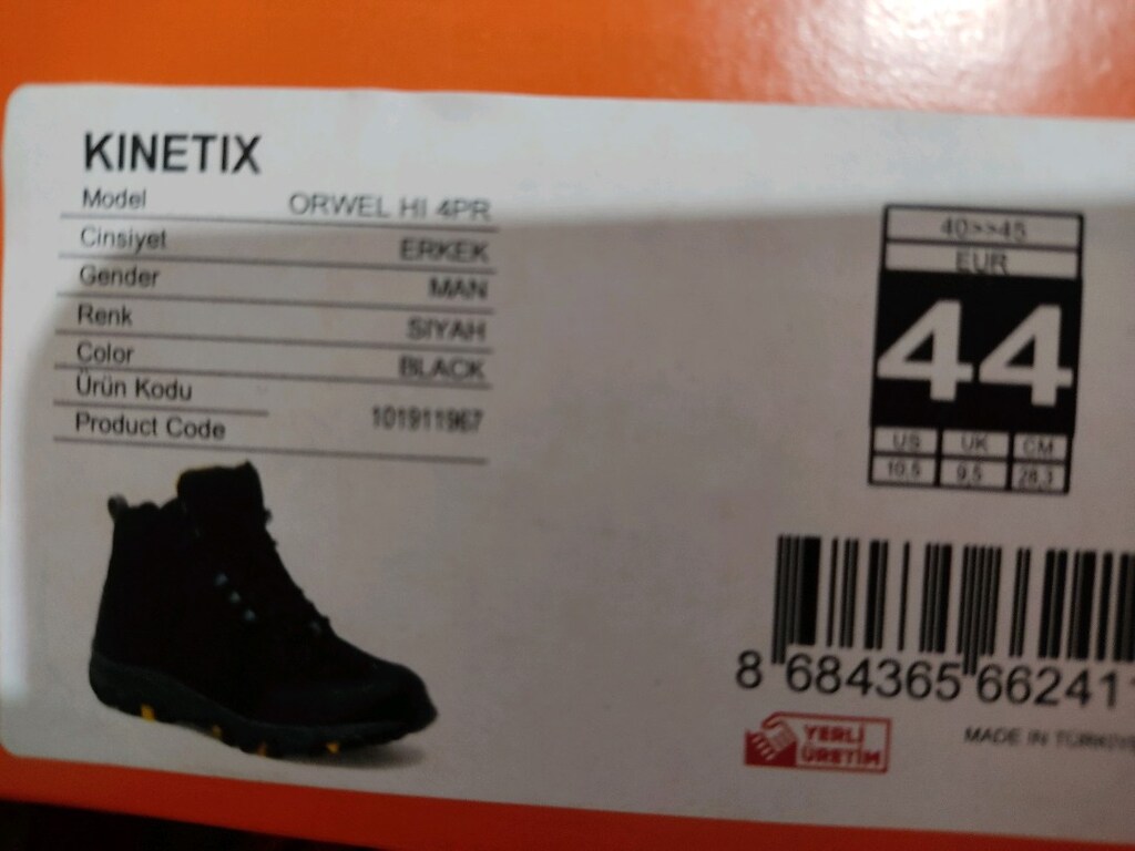 44 numara Kinetix erkek outdoor bot - 2