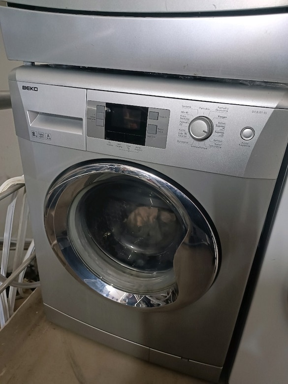 Beko gri 8 kg A+++ 1000 devir çamaşır Makinesi - 2