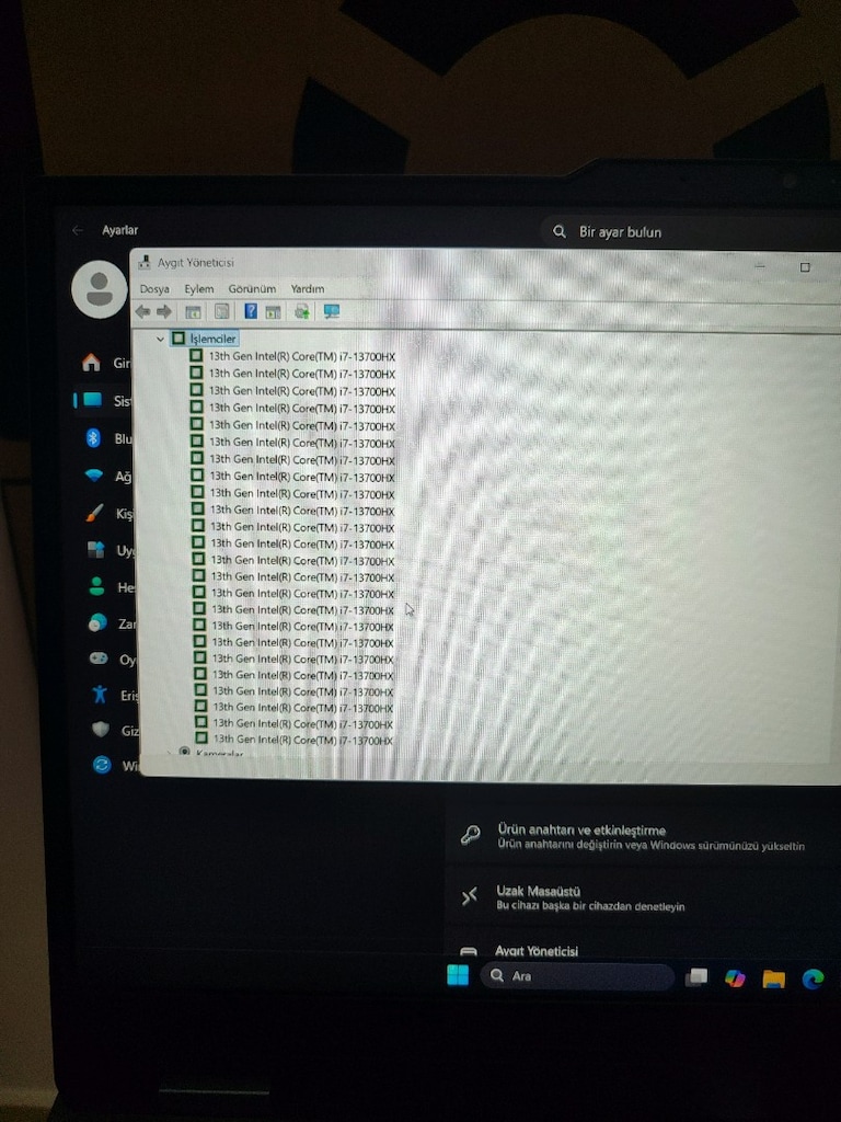 Lenovo Loq i7 13700HX 24RAM 512SSD 8GB RTX5050 LAPTOP TAKASLI - 8