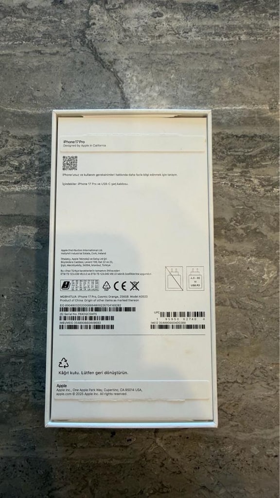 iPhone 17 Pro 256 GB Turuncu – Sıfır Ayarında - 2