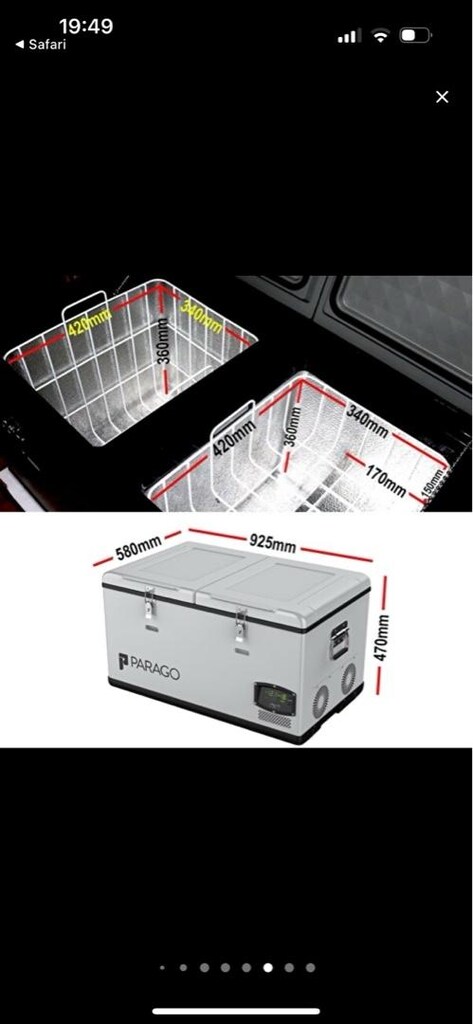 Parago 95 litre araç buzdolabı - 3