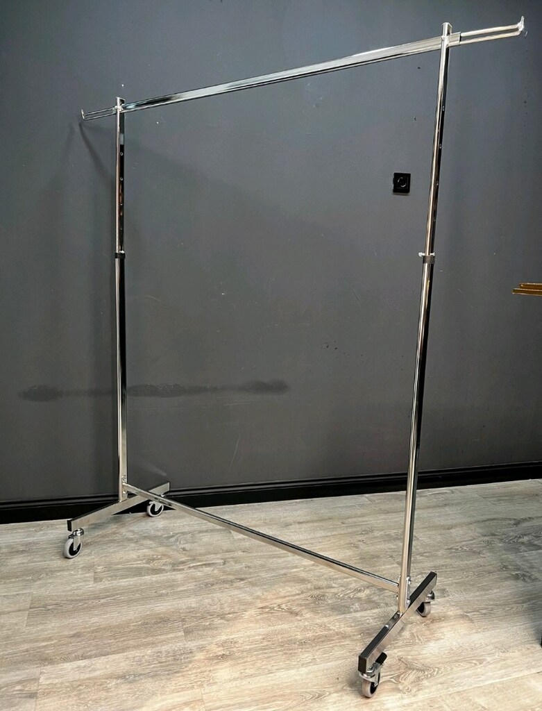 Orta Stant Askılık Eşek, Mağaza Standı, Giysi Standı Askılığı Metal - 8