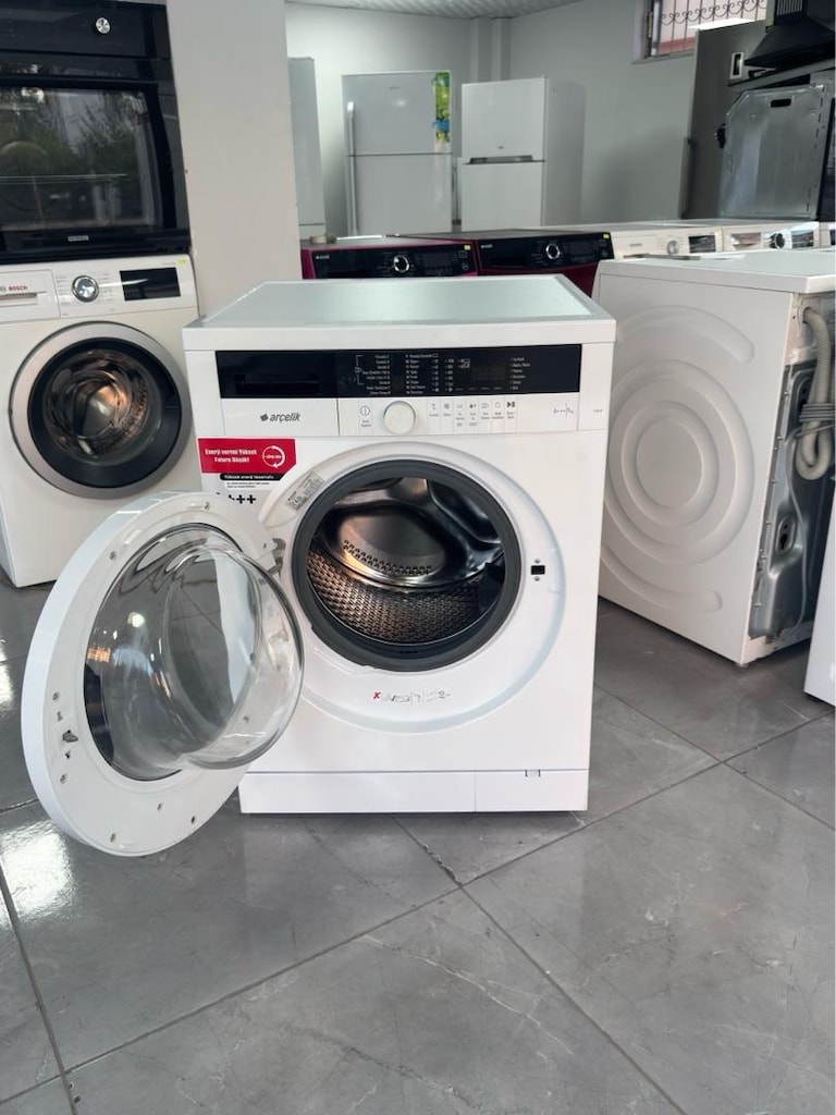 Arçelik 9 kg A+++ Enerji İNVERTIR Çamaşır makinesi ADRESE TESLİM - 6