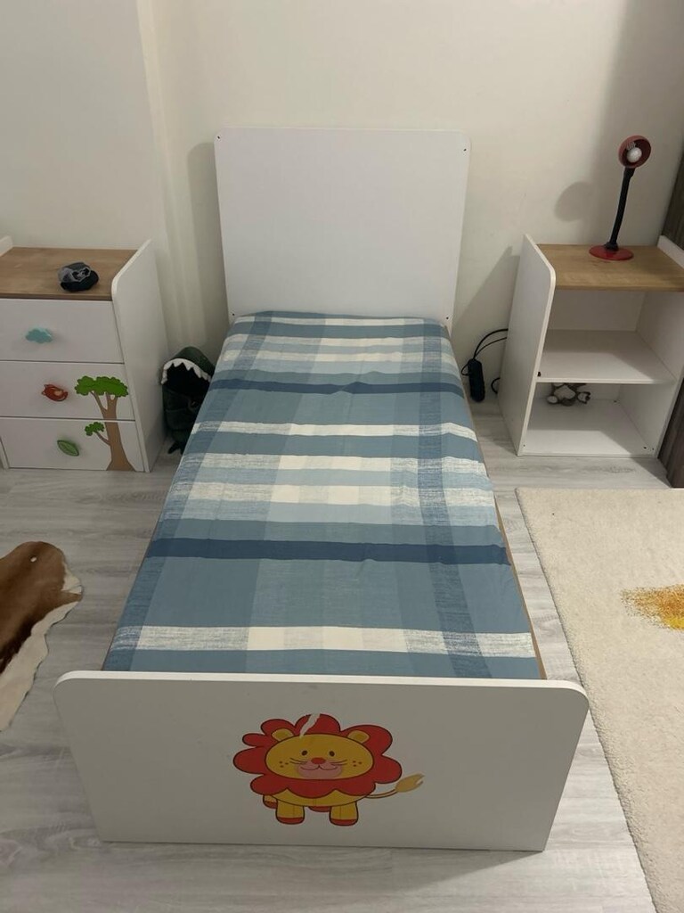 beşik+yatak, çalışma masası, dolap - 11