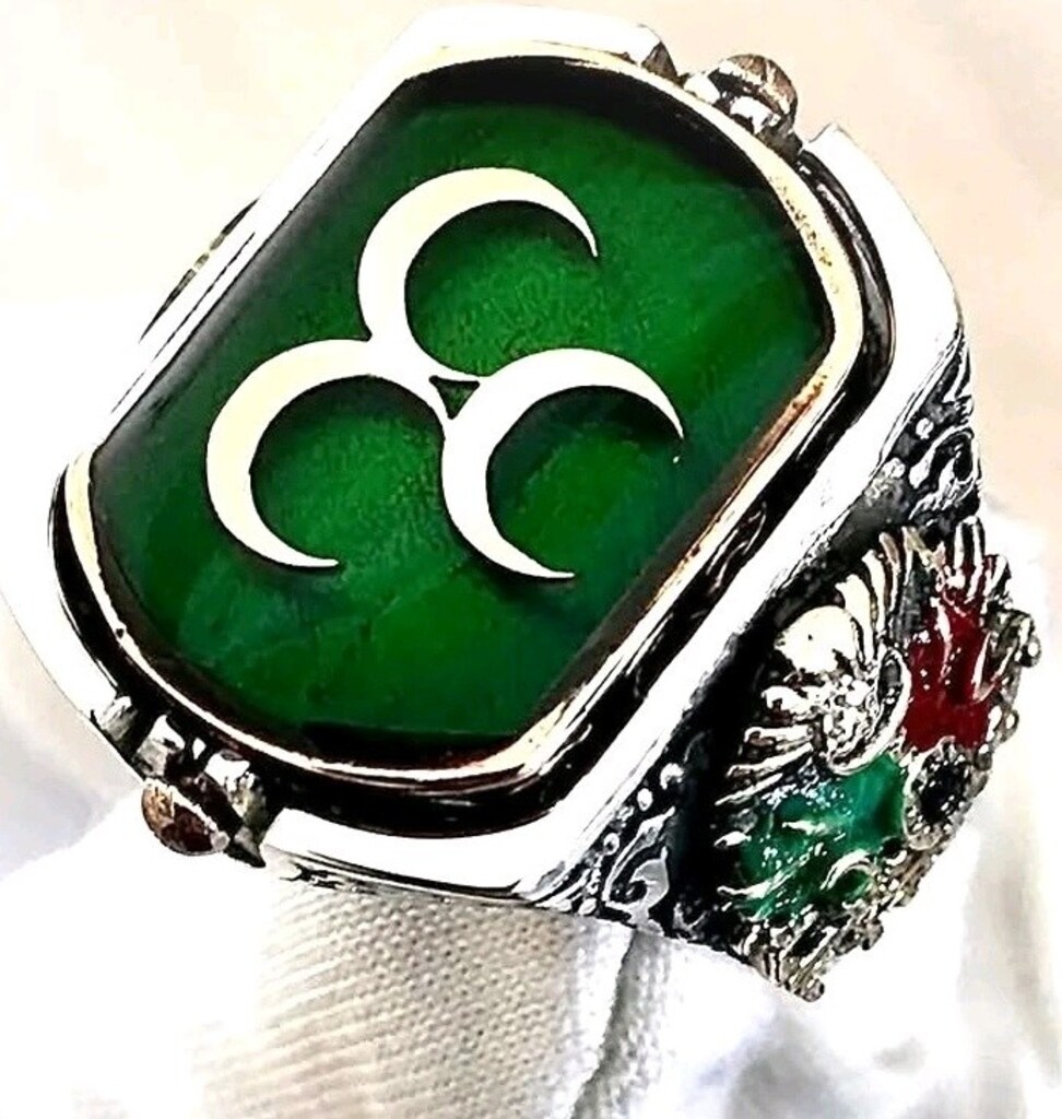 3hilal gumuş yuzuk