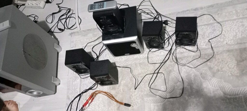 PRİNHA 5+1 KUMANDALİ SES SİSTEMİ 130 WAT - 15