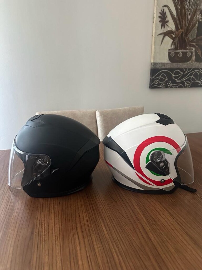temiz kullanılmış 2 adet kask - 2