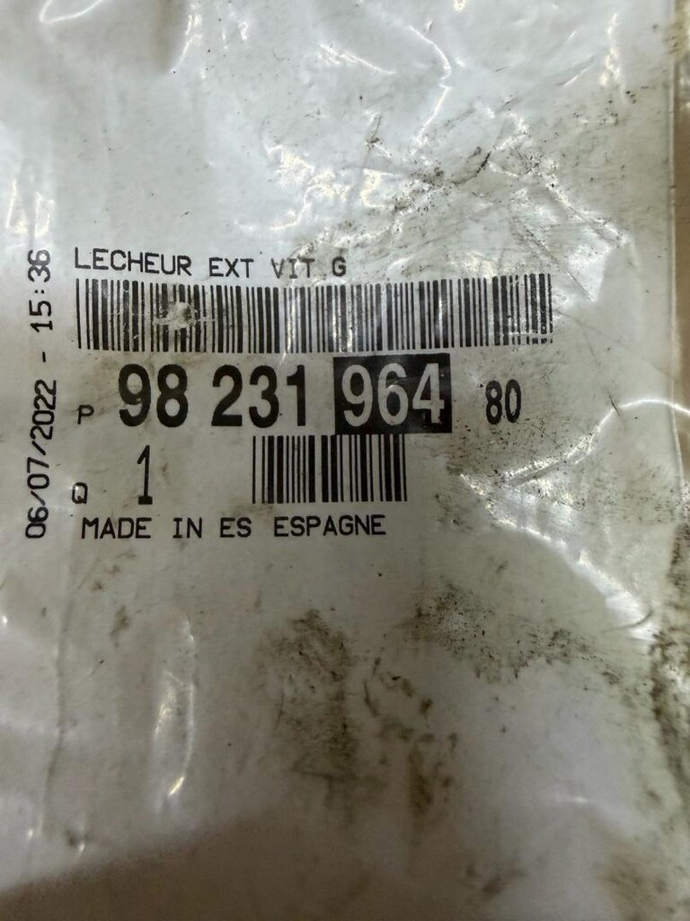 9823196480 Opel Corsa F, Peugeot 208 sol ön kapı cam sıyırıcı fitil - 3