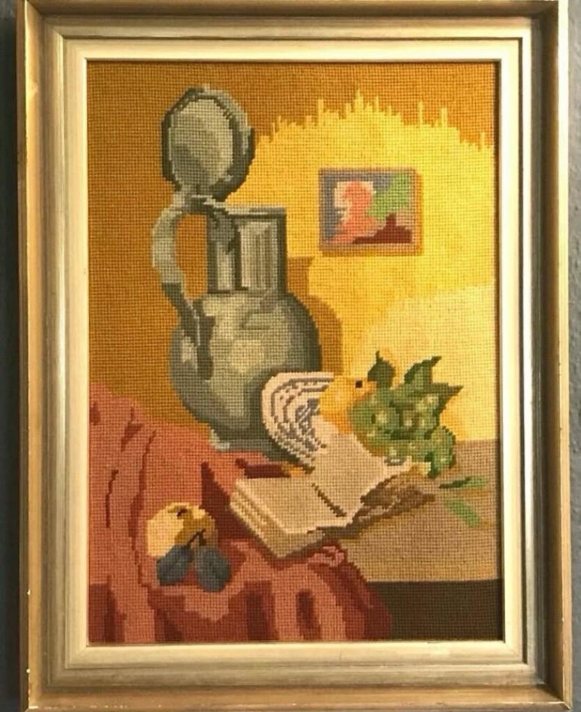 Antika Alman El İşleme GOBLEN TABLO - 2